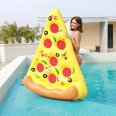 Pizza Luchtbed - Gigantische Pizza Voor Zwembad