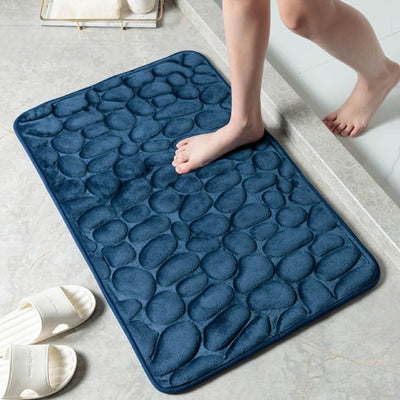 Antislip Badmat - Zachte Sneldrogende Badkamer Mat - AquaMat
