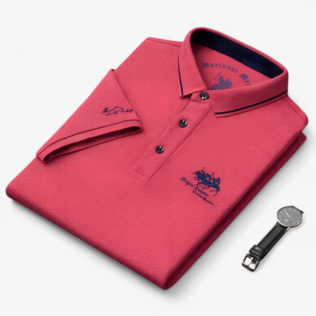 Heren Polo - Klassieke Piqué Polo Regular Fit