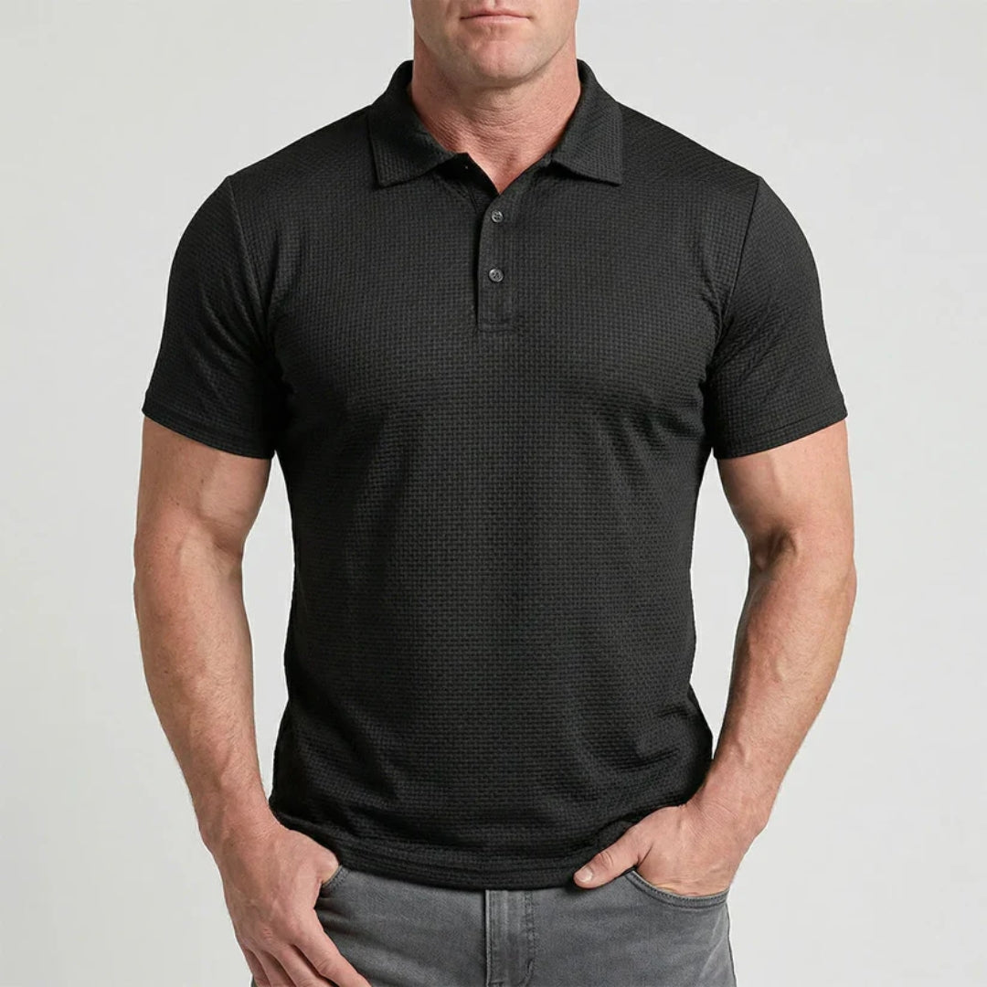 Heren polo met optimaal draagcomfort - premium