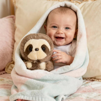 Pluche Knuffeldier - Schattige Luiaard Knuffel