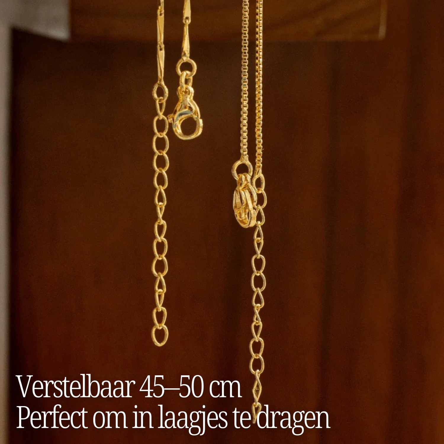 GemLetter Ketting - Initiaal Hanger met Luxe Glans