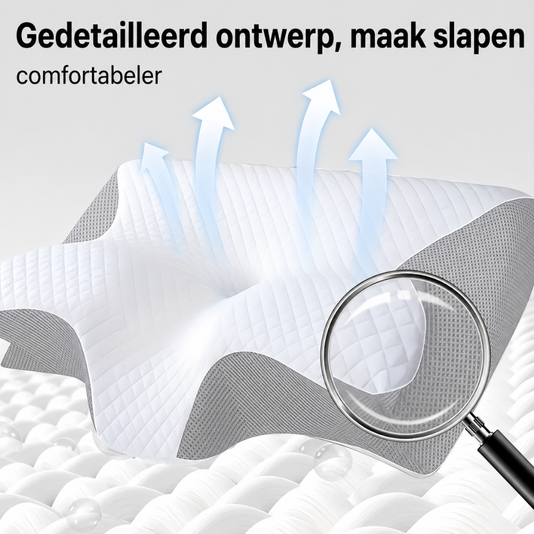 Nekkussen - Ergonomisch Memory Foam Slaapkussen