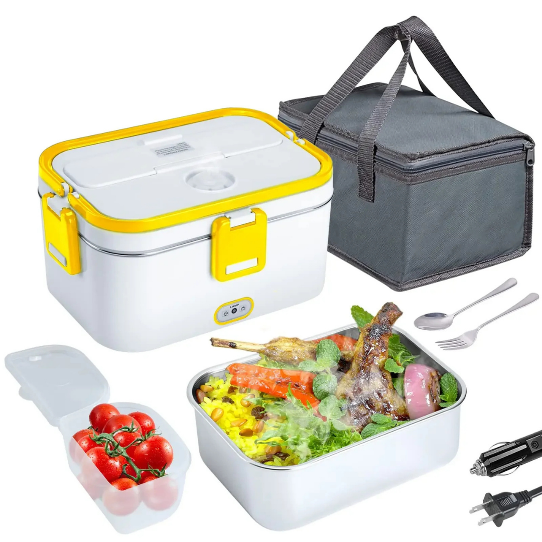 Elektrische lunchbox - 2-in-1 voor auto en thuis