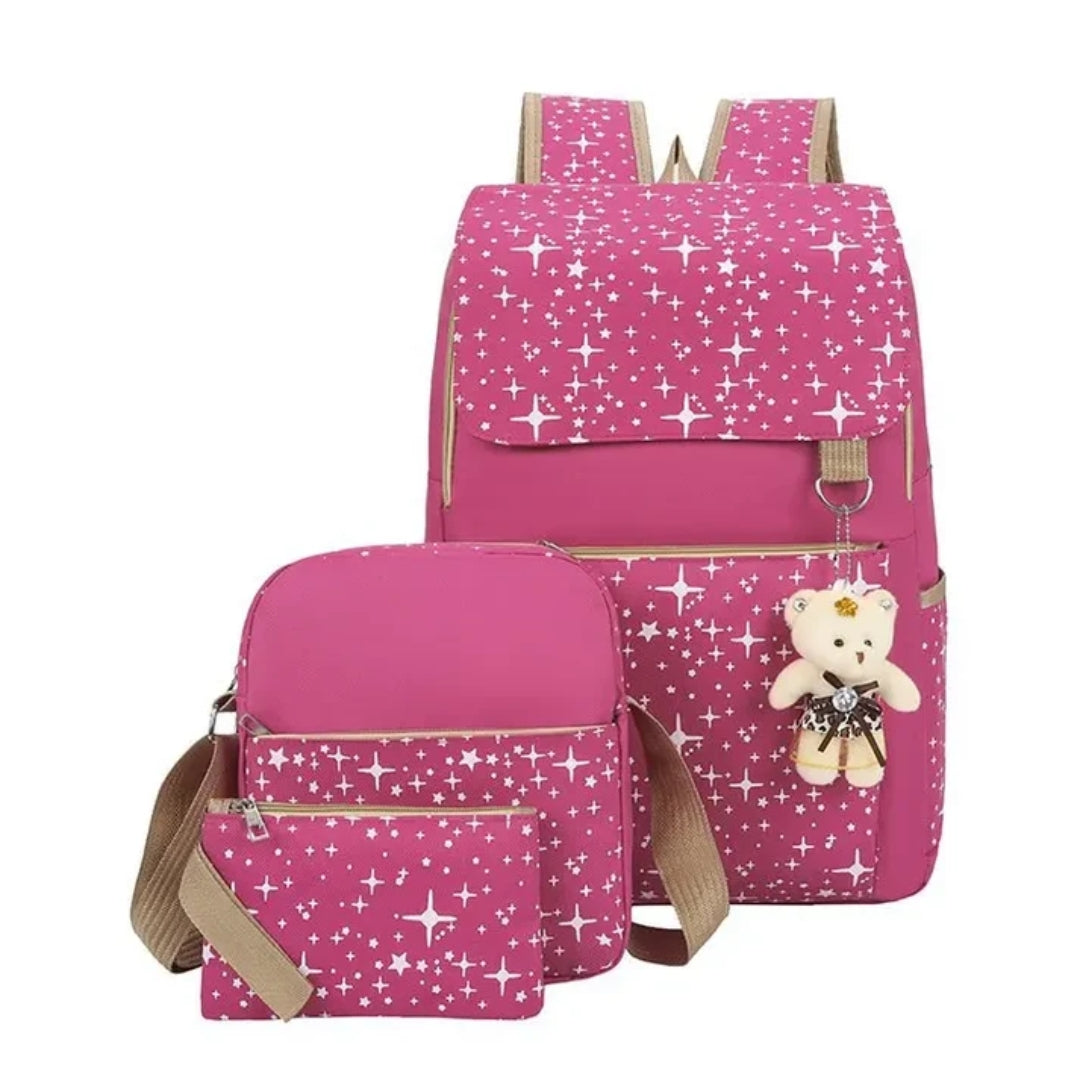 Complete 3-Delige Schooltas Set Voor School
