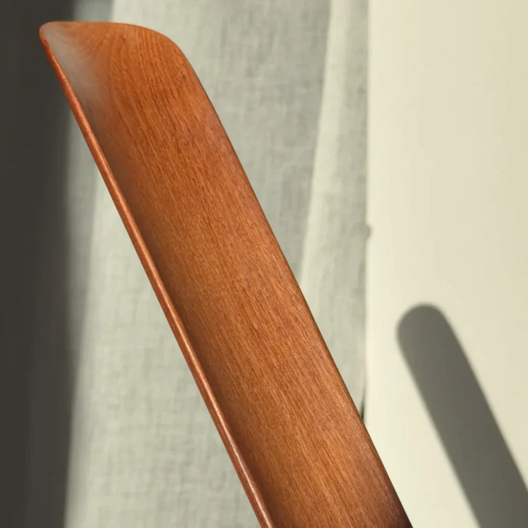 Træ Skoindtrækker med Magnetisk Vægdesign