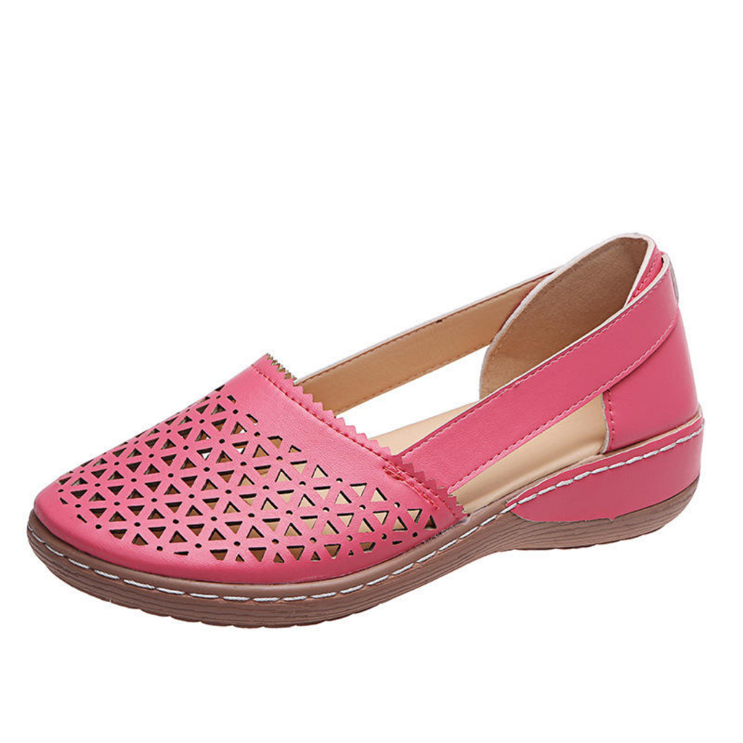 Comfortabele Ballerina Dames Schoenen Met Brede Pasvorm