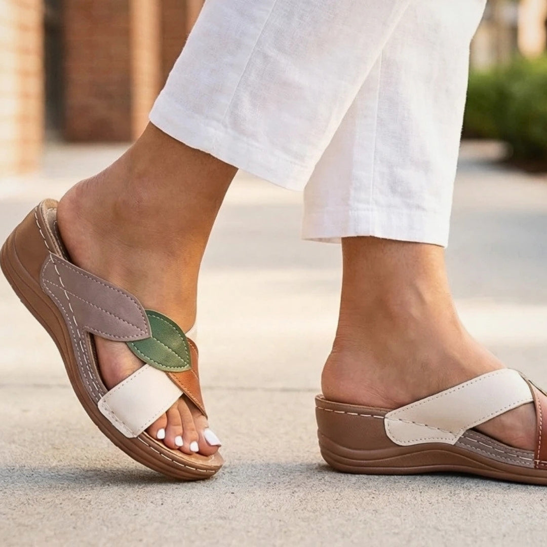 Comfortabele Sleehak Sandalen - BloomStep