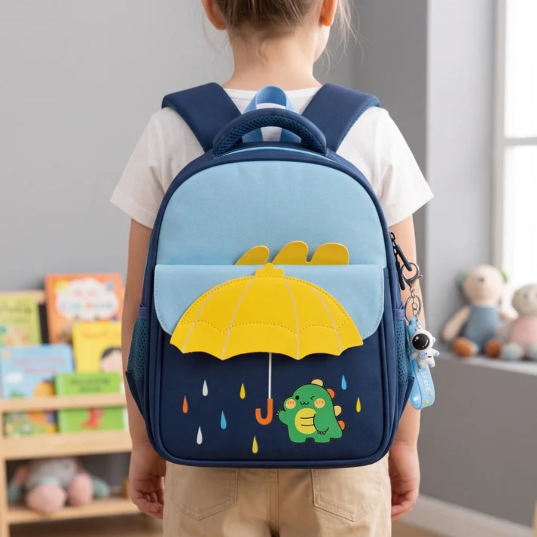 Cartoon Schooltas - Paraplu Design Voor Kinderen