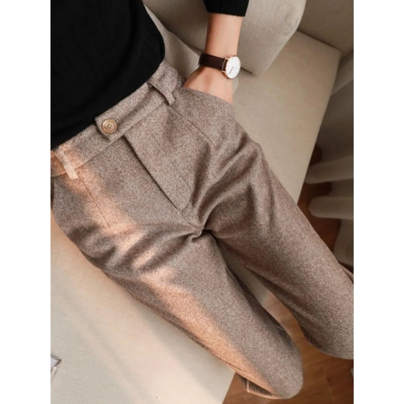 Pantalon - Hoge Taille Winterbroek - Veloura