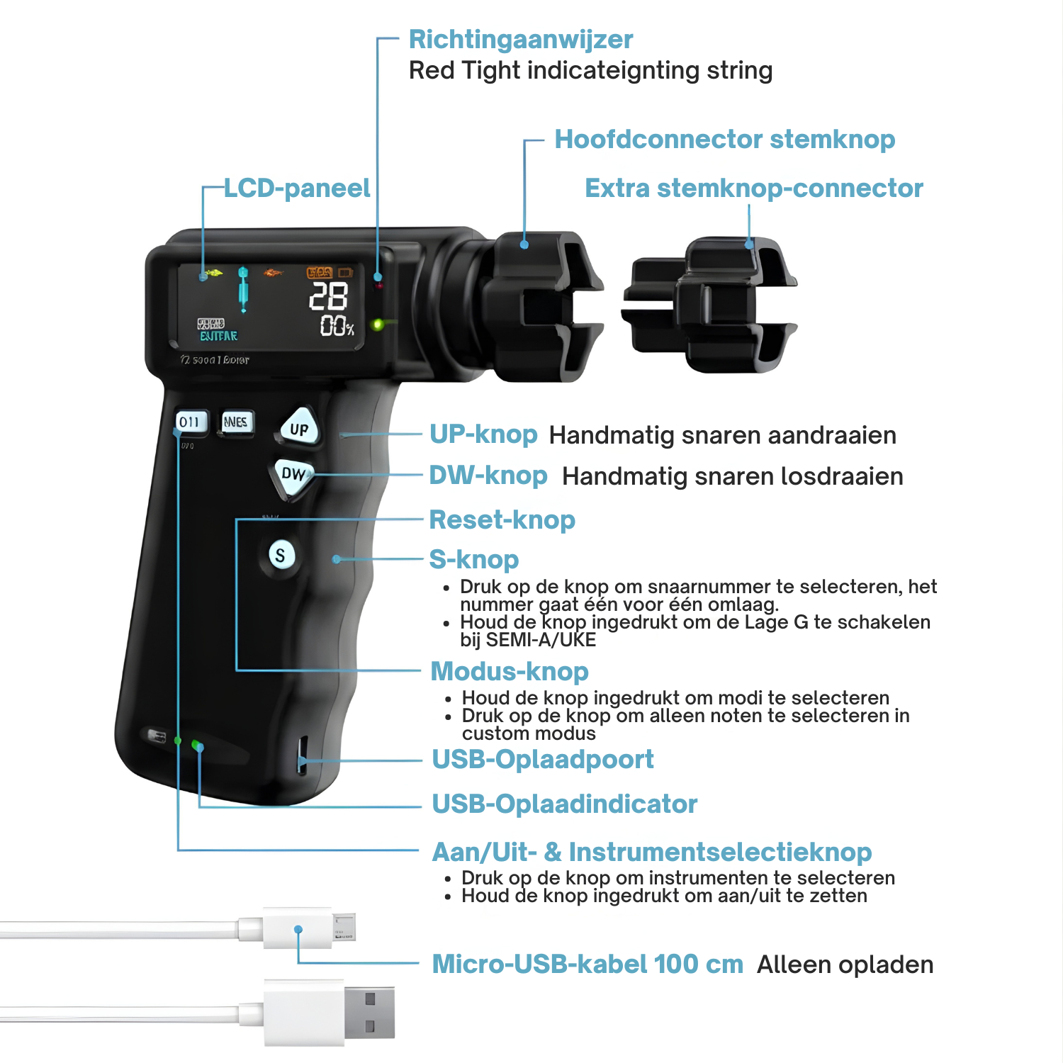 TunePilot - Automatische Gitaarstemmer