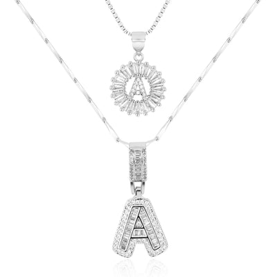 GemLetter Ketting - Initiaal Hanger met Luxe Glans