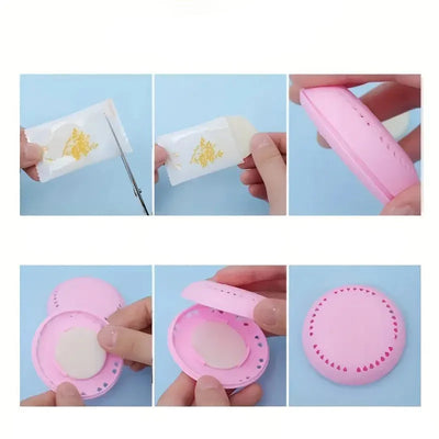 AromaPure - Pastilles Désodorisantes Rose & Sakura Pack de 12