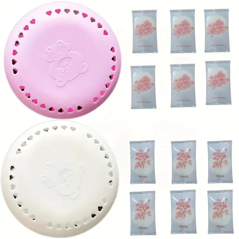 AromaPure - Luchtverfrisser Geurtabletten Rose & Sakura 12-pack