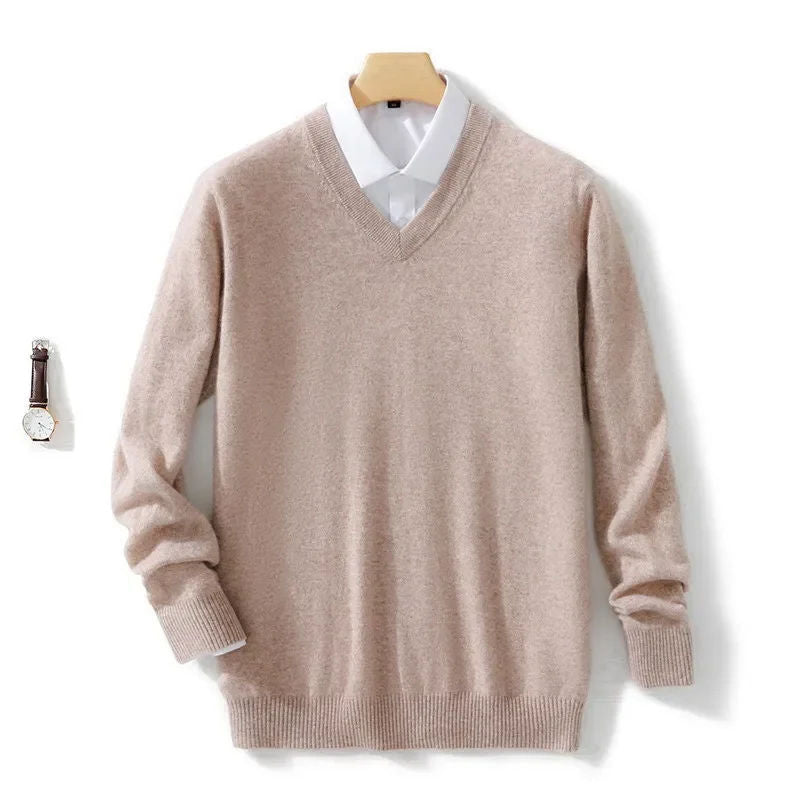 Kasjmier Trui - Luxe Comfortabele Heren Trui - Nordelle