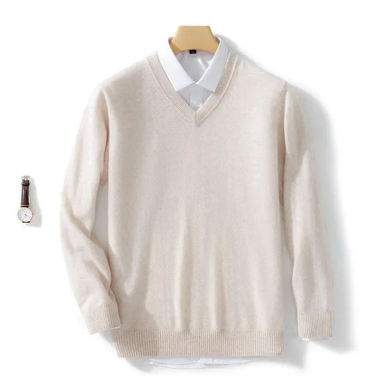 Kasjmier Trui - Luxe Comfortabele Heren Trui - Nordelle