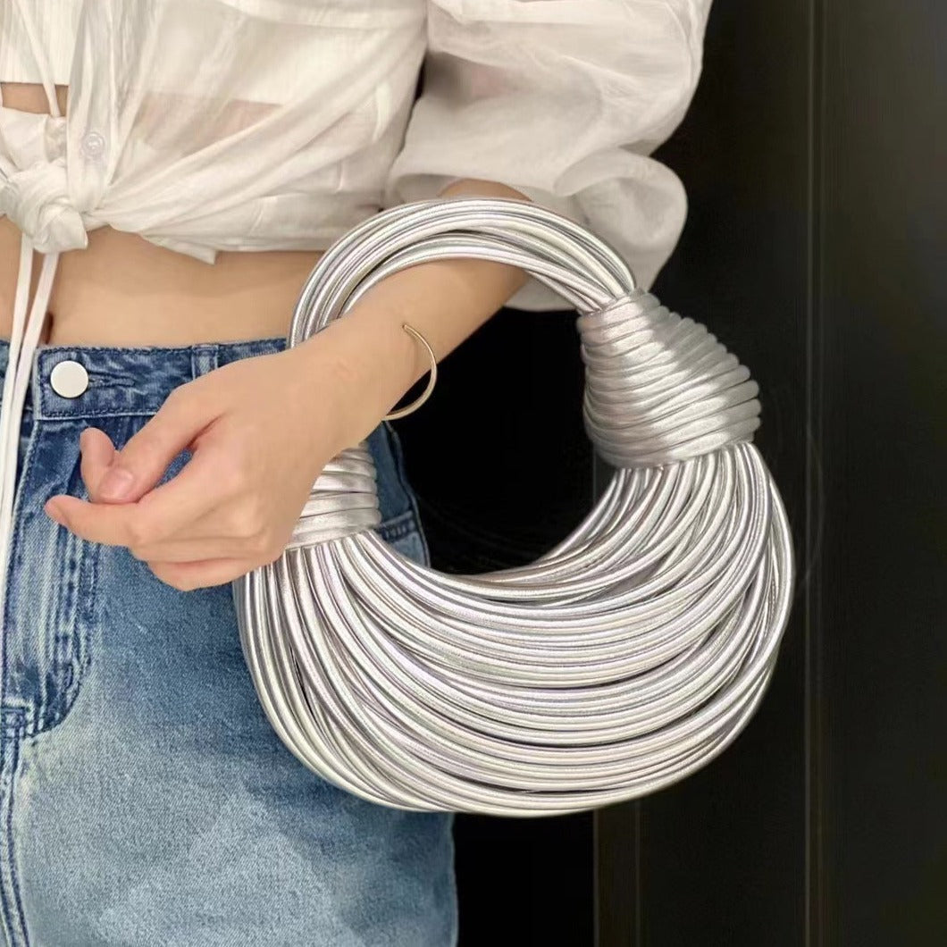 SELIN™ - Gold Luxury Knot Handtas