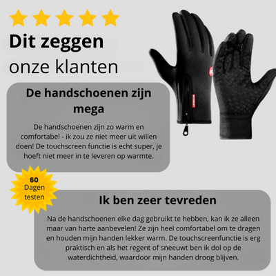 FrostGrip™ – Waterdichten Touchscreen Handschoenen