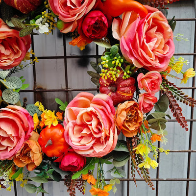 Charmante kunstmatige herfstkrans