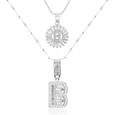 GemLetter Ketting - Initiaal Hanger met Luxe Glans