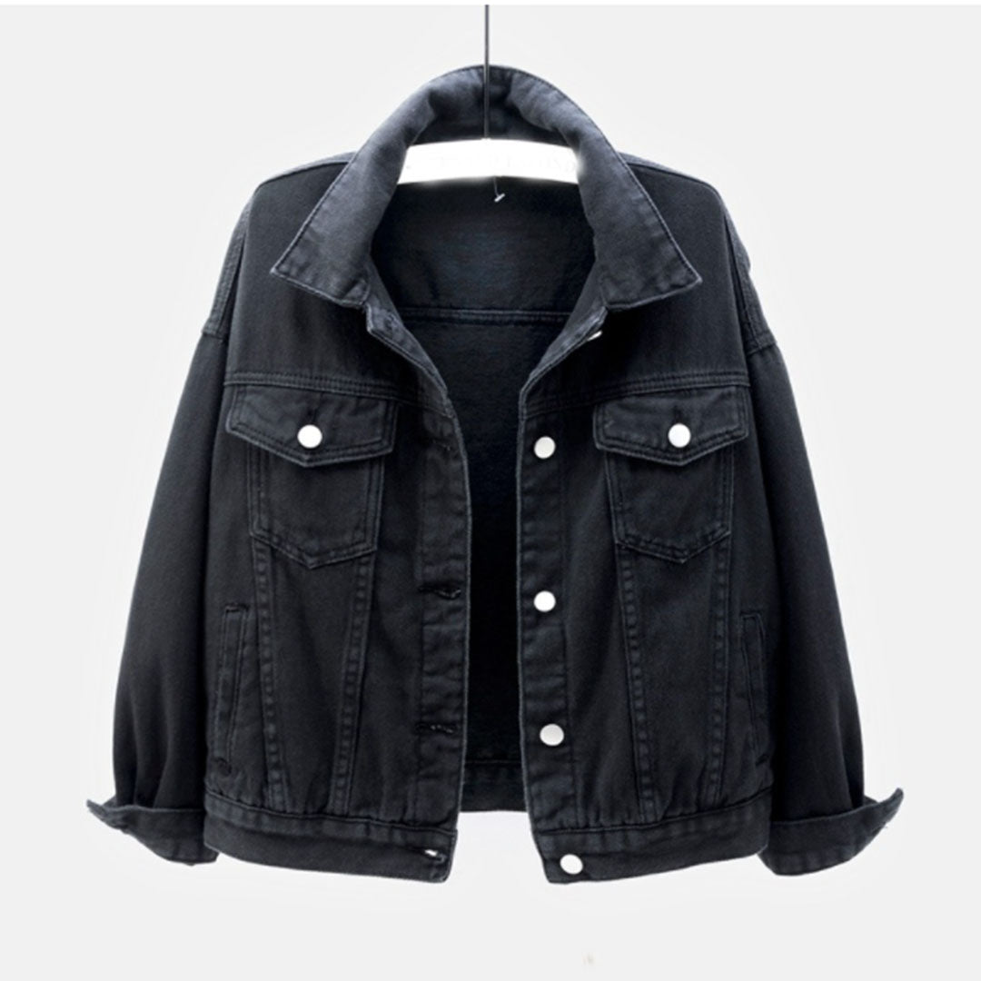 Casual Denim Jas met Tijdloze Street Style - Urbanova