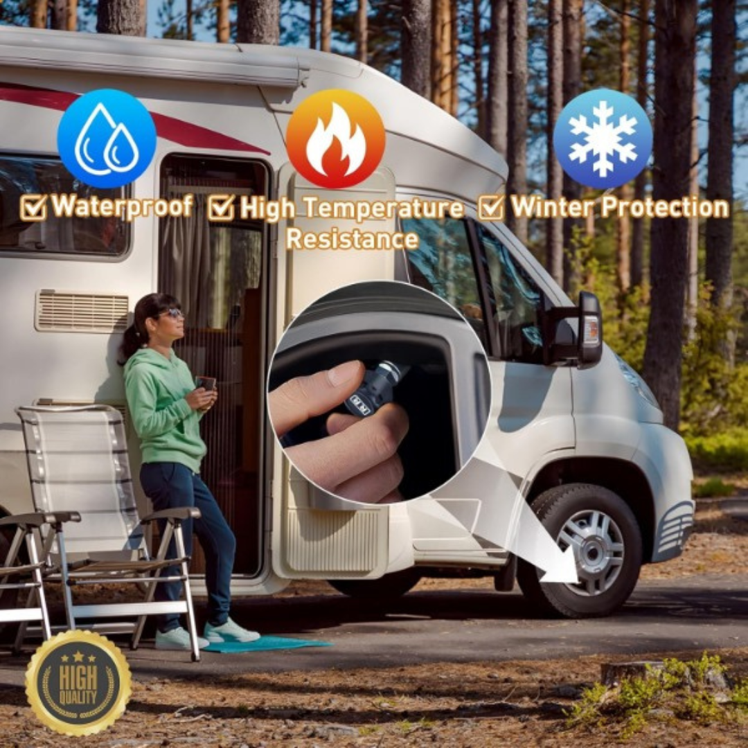 Manomètre de pression des pneus - Moniteur de pression des pneus en temps réel avec capteurs | TireGuard