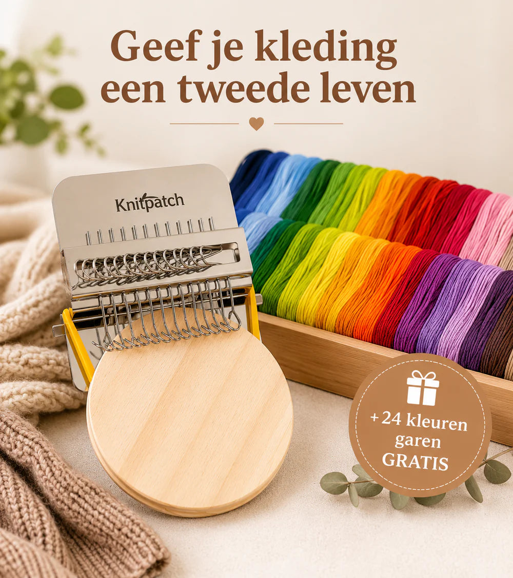 Kleding Reparatie Tool - Decoratieve Reparatiepatches - KnitPatch