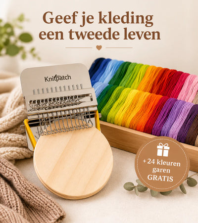 Kleding Reparatie Tool - Decoratieve Reparatiepatches - KnitPatch