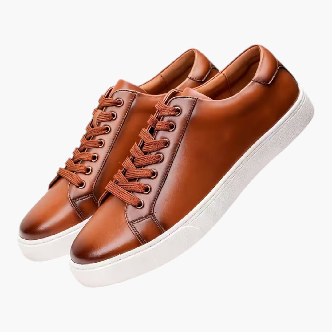 Heren Schoenen - Klassieke Sneakers met Ronde Neus