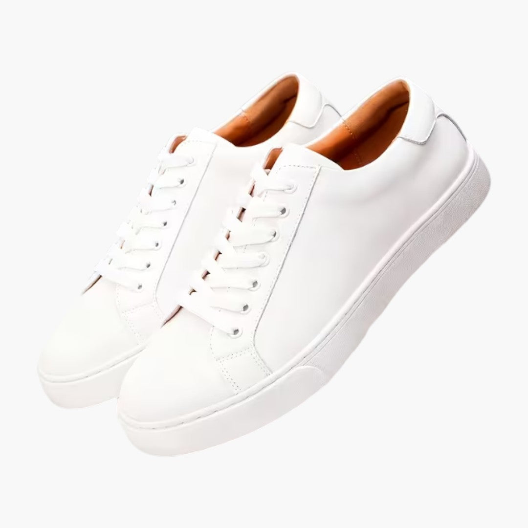 Heren Schoenen - Klassieke Sneakers met Ronde Neus