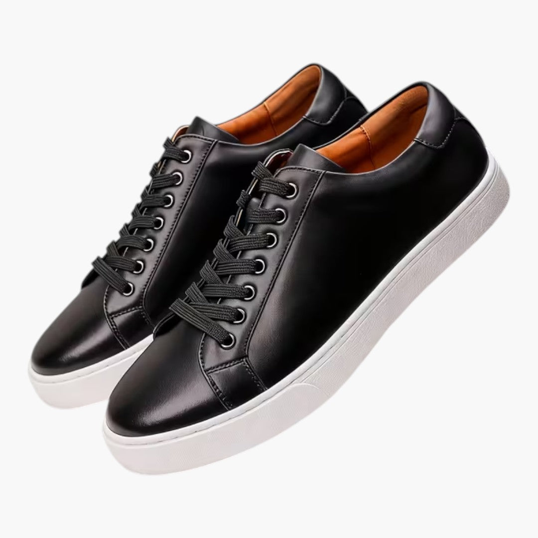 Heren Schoenen - Klassieke Sneakers met Ronde Neus