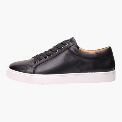 Heren Schoenen - Leren Sneakers met Vetersluiting