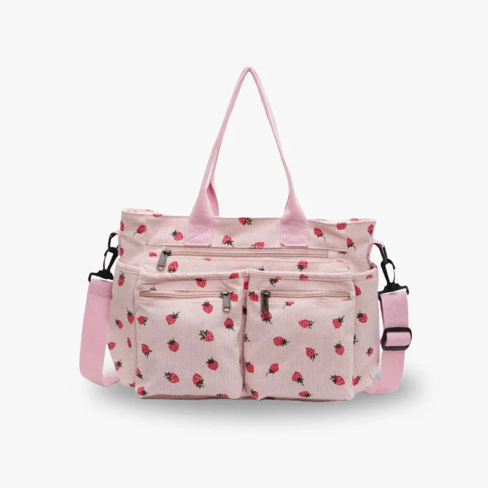 Sac à bandoulière Norelia - Sac Vintage en Velours Côtelé
