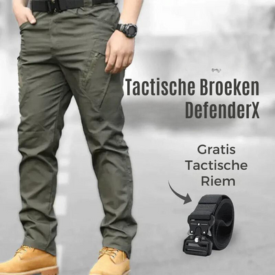 DefenderX | Tactical Broek Inclusief Gratis Tactische Riem!