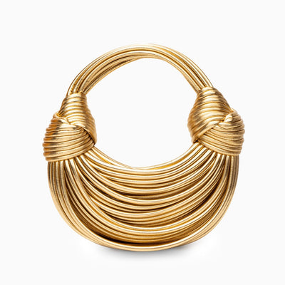 SELIN™ - Gold Luxury Knot Handtas
