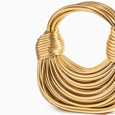 SELIN™ - Gold Luxury Knot Handtas