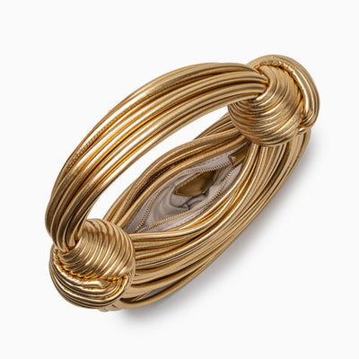 SELIN™ - Gold Luxury Knot Handtas