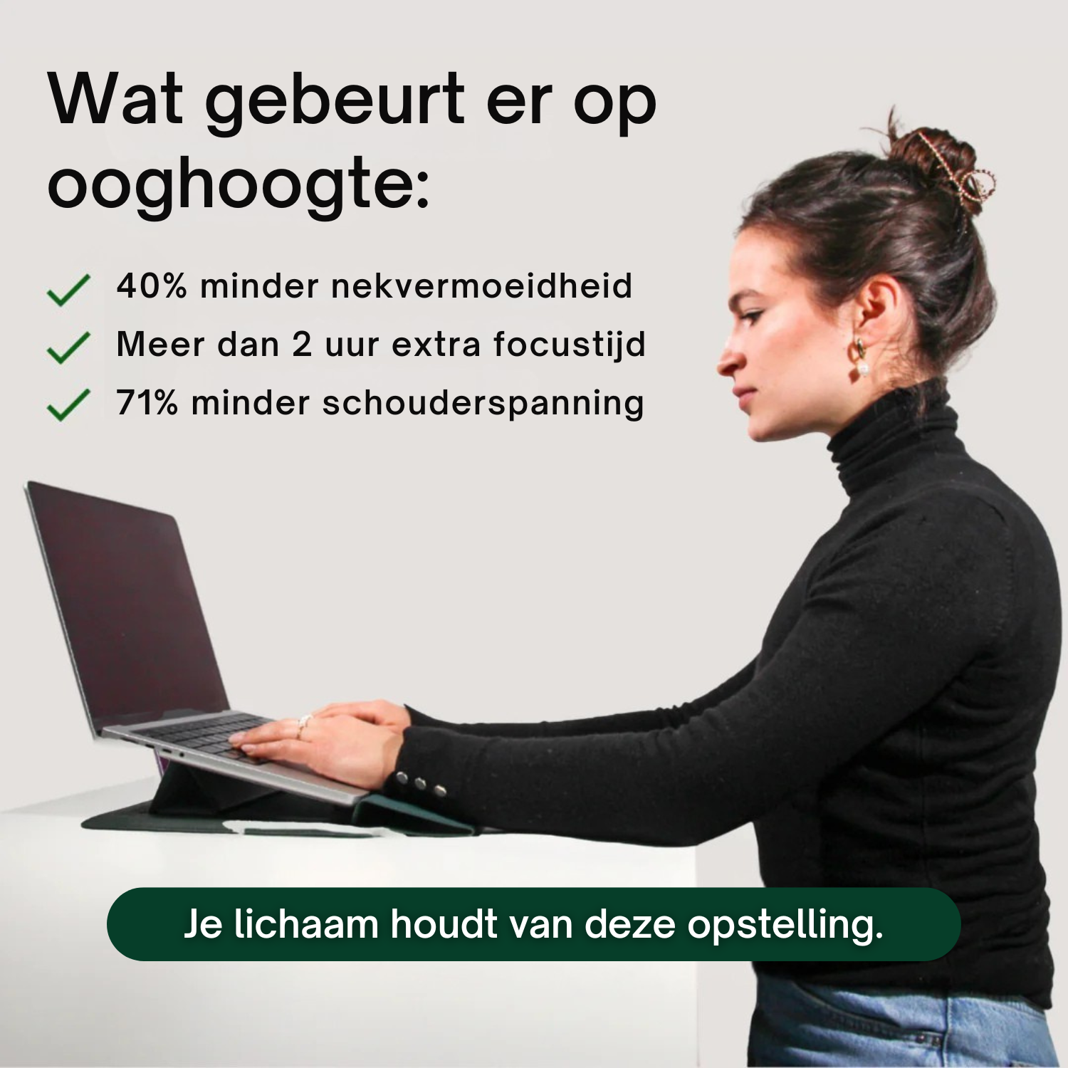 Smart Sleeve - 4-in-1 Ergonomische Werkstation Set