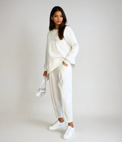 Claire | Luxe tweedelige loungeset