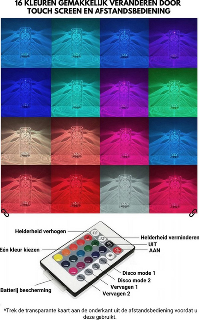 Magic Crystal™  - Touch Tafellamp