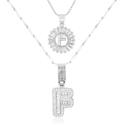 GemLetter Ketting - Initiaal Hanger met Luxe Glans