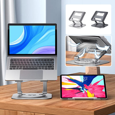 Holder 360° Stand - Roterende Aluminium Laptop Tablet Stand