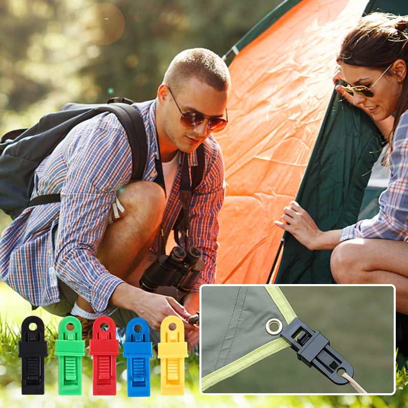 Verstelbare heavy-duty clips (INCL. GRATIS OPBERGDOOS)