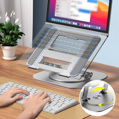 Holder 360° Stand - Roterende Aluminium Laptop Tablet Stand