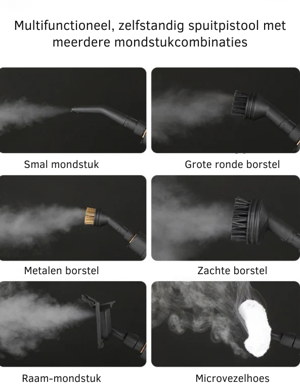 SteamMaster Pro 105°C – Stoomreiniger 3 BAR