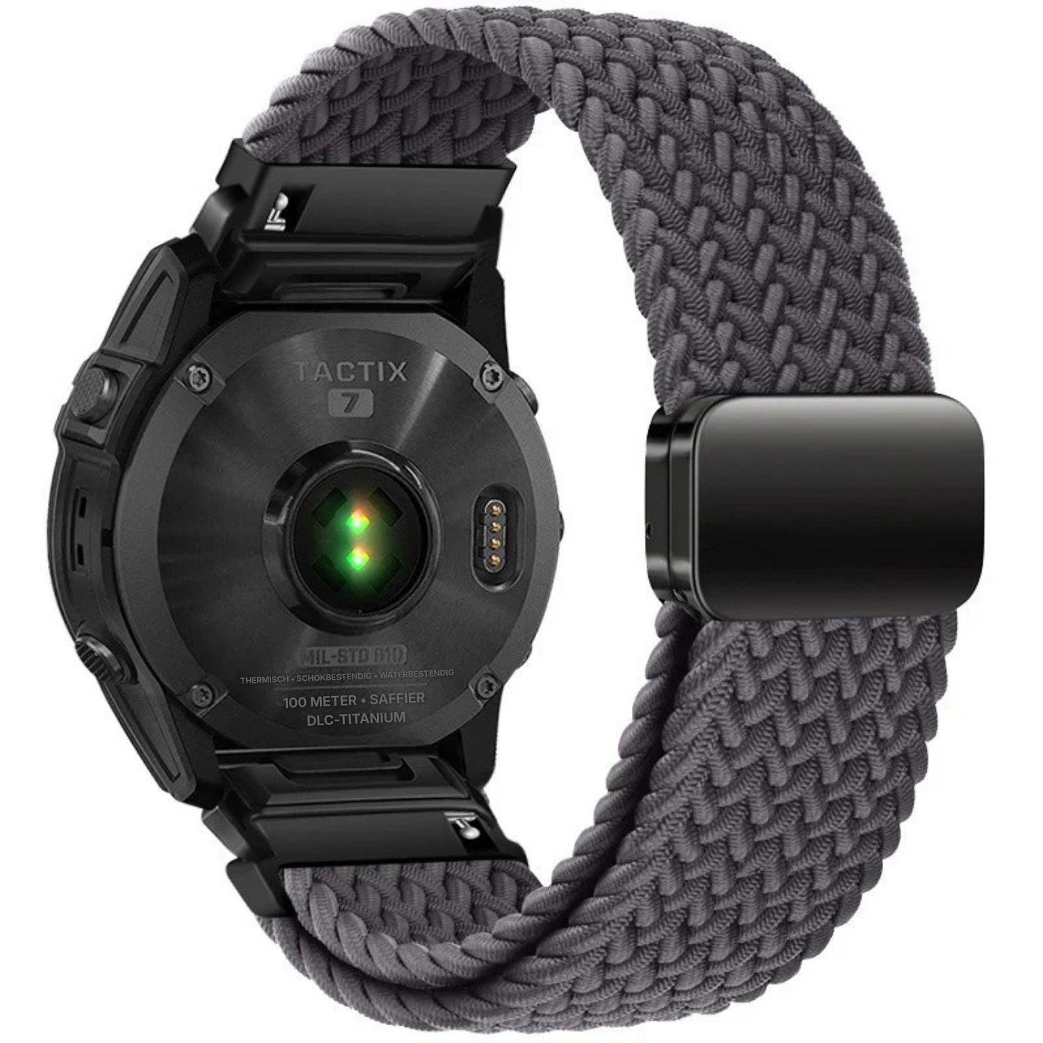 Magnetische nylon band met gesp voor Garmin