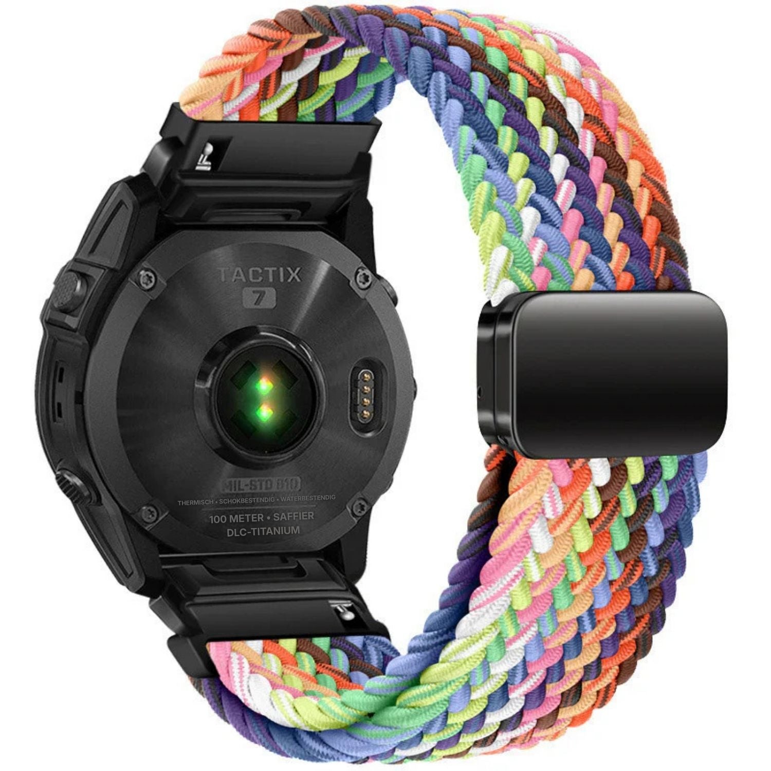Magnetische nylon band met gesp voor Garmin