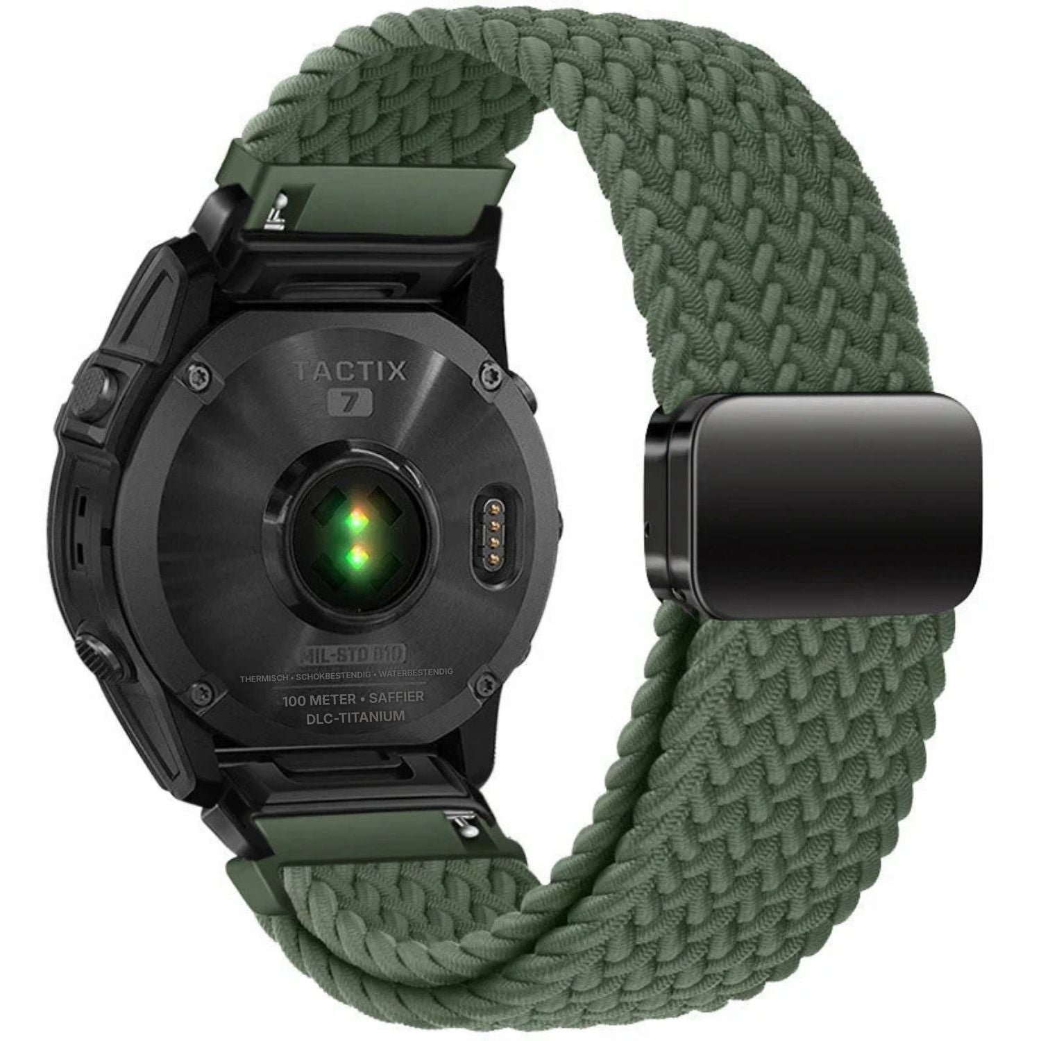 Magnetische nylon band met gesp voor Garmin