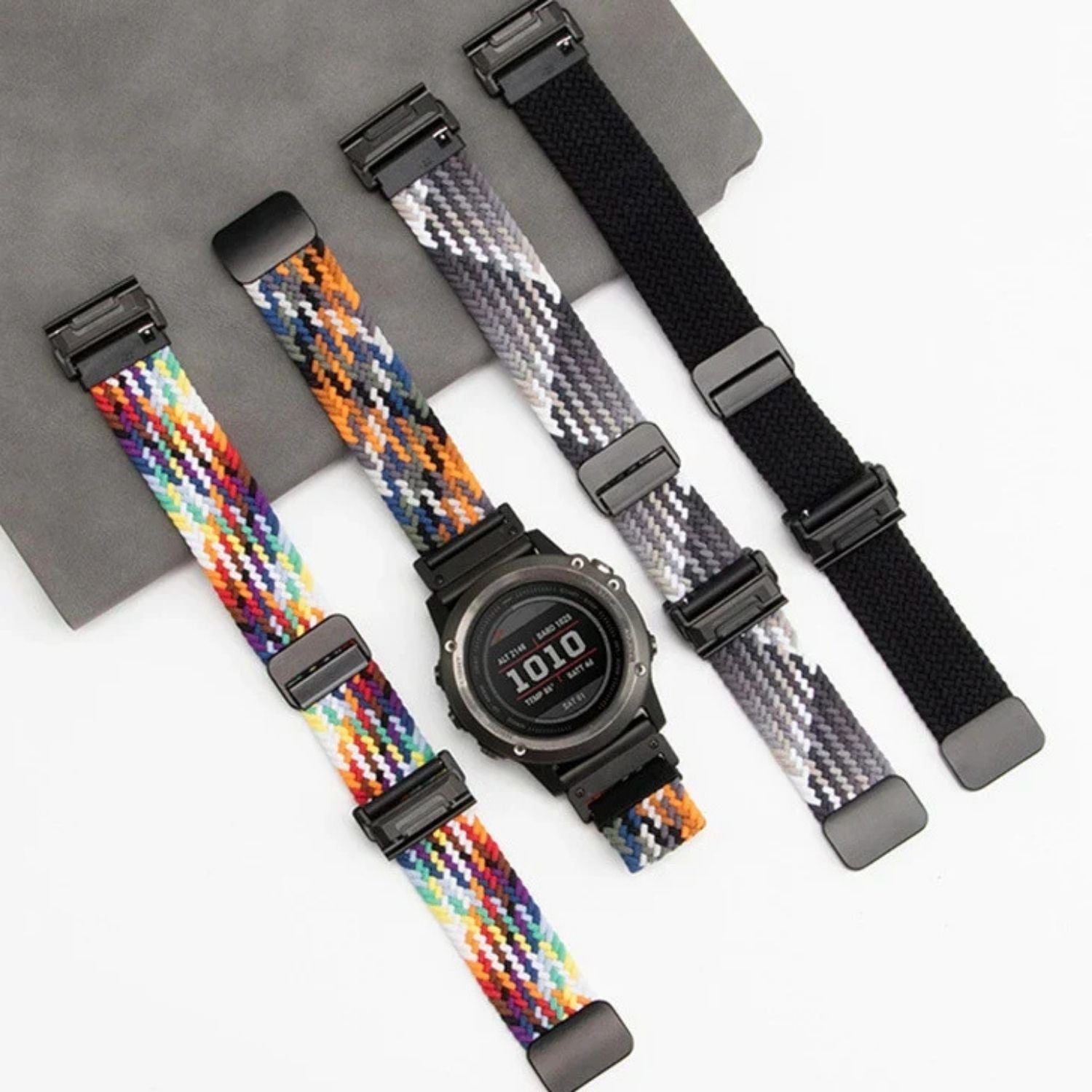 Magnetische nylon band met gesp voor Garmin