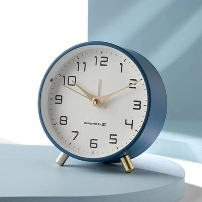 Lumea - Horloge de Table Scandinave avec Mouvement Silencieux